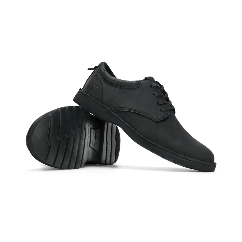 ZAPATOS HOMBRE CUERO NEGRO BRUXTON CARDINALE - 5