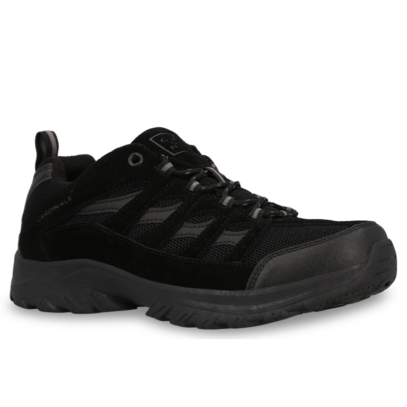ZAPATILLAS WATERPROOF OUTDOOR HOMBRE CUERO NEGRO PRAZ CARDINALE - 1