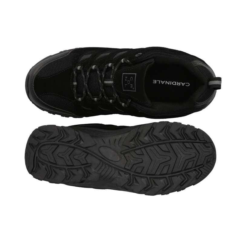 ZAPATILLAS WATERPROOF OUTDOOR HOMBRE CUERO NEGRO PRAZ CARDINALE - 2