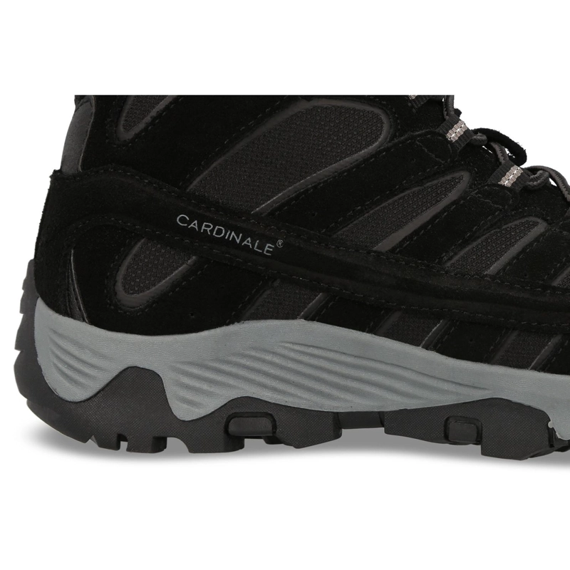 BOTINES OUTDOOR HOMBRE CUERO NEGRO BAINS CARDINALE - 4