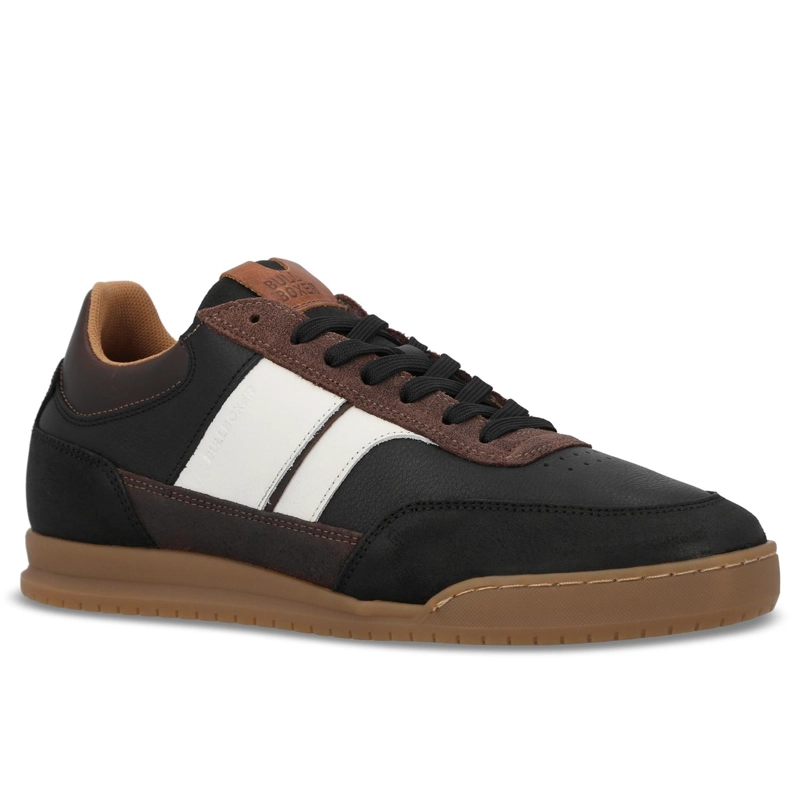 ZAPATILLAS URBANAS HOMBRE CUERO NEGRO METRO BULLBOXER - 1