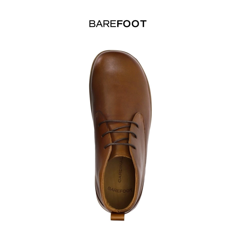BOTINES BAREFOOT FORMAL CASUAL HOMBRE BARE URBAN BRANDY CARDINALE - 1