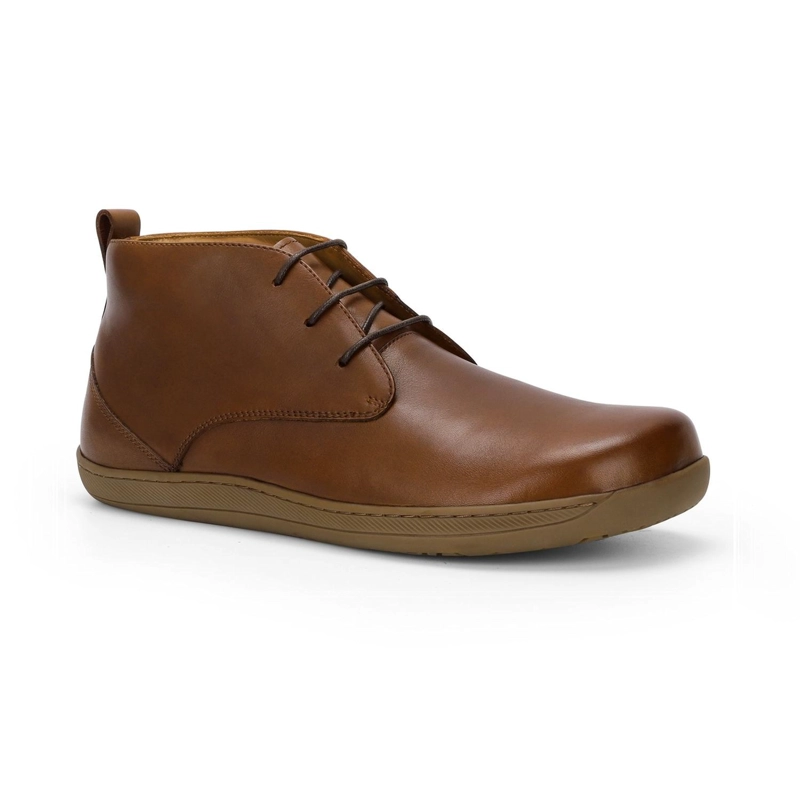 BOTINES BAREFOOT FORMAL CASUAL HOMBRE BARE URBAN BRANDY CARDINALE - 4