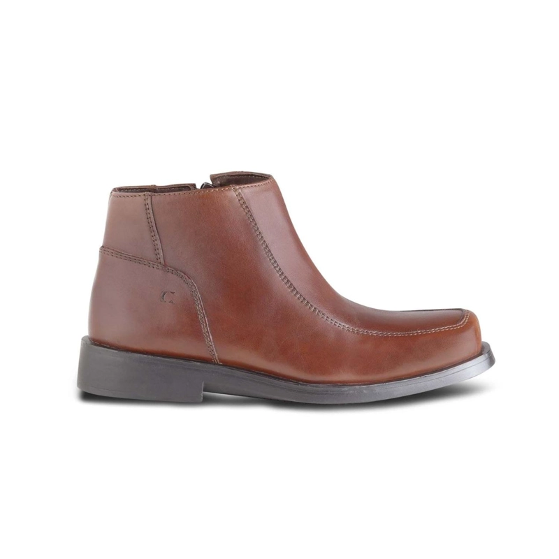 BOTINES FORMAL HOMBRE CUERO 24 FLEX TWISTER-6-62-BRANDY - 2