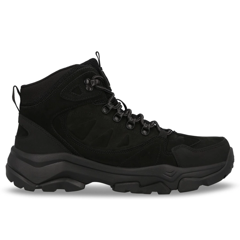 BOTINES WATERPROOF OUTDOOR HOMBRE CUERO SANSAC NEGRO CARDINALE - 1