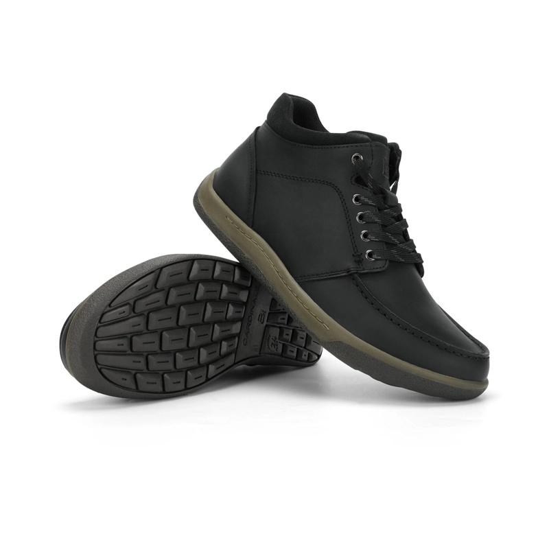 BOTINES 24 FLEX CASUAL HOMBRE CUERO ARNO NEGRO CARDINALE - 4