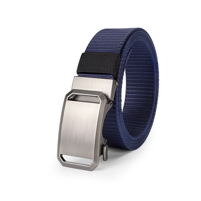 CINTURON TEXTIL HOMBRE HEBILLA AUTOMATICA AZUL CARDINALE - 2