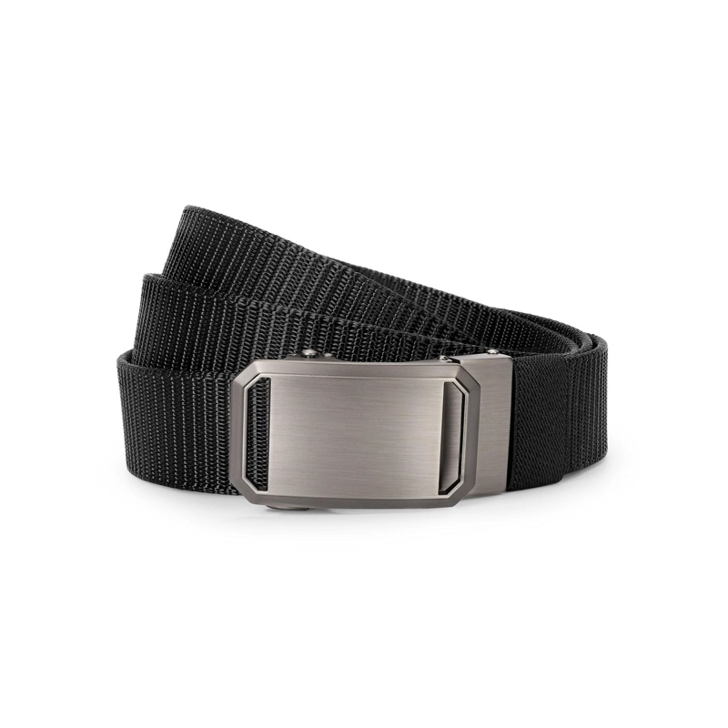 CINTURON TEXTIL HOMBRE HEBILLA AUTOMATICA NEGRO CARDINALE - 1