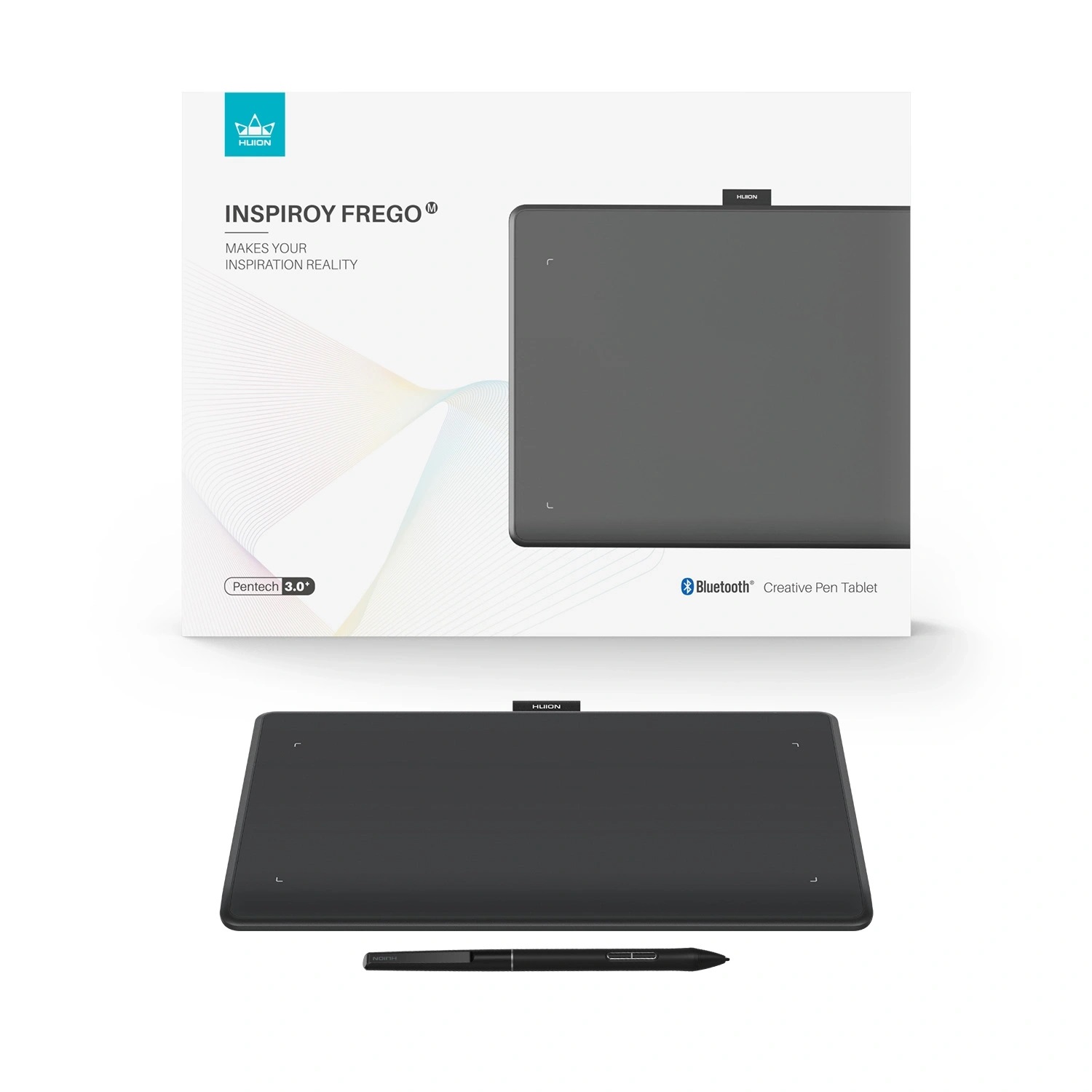 TABLETA GRAFICA HUION INSPIROY FREGO M BLUETOOTH -HCL - 8