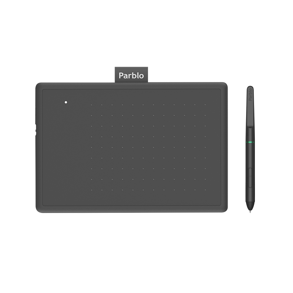 TABLETA GRAFICA DIGITALIZADORA PARBLO NINOS N4 BLACK - TG - 1