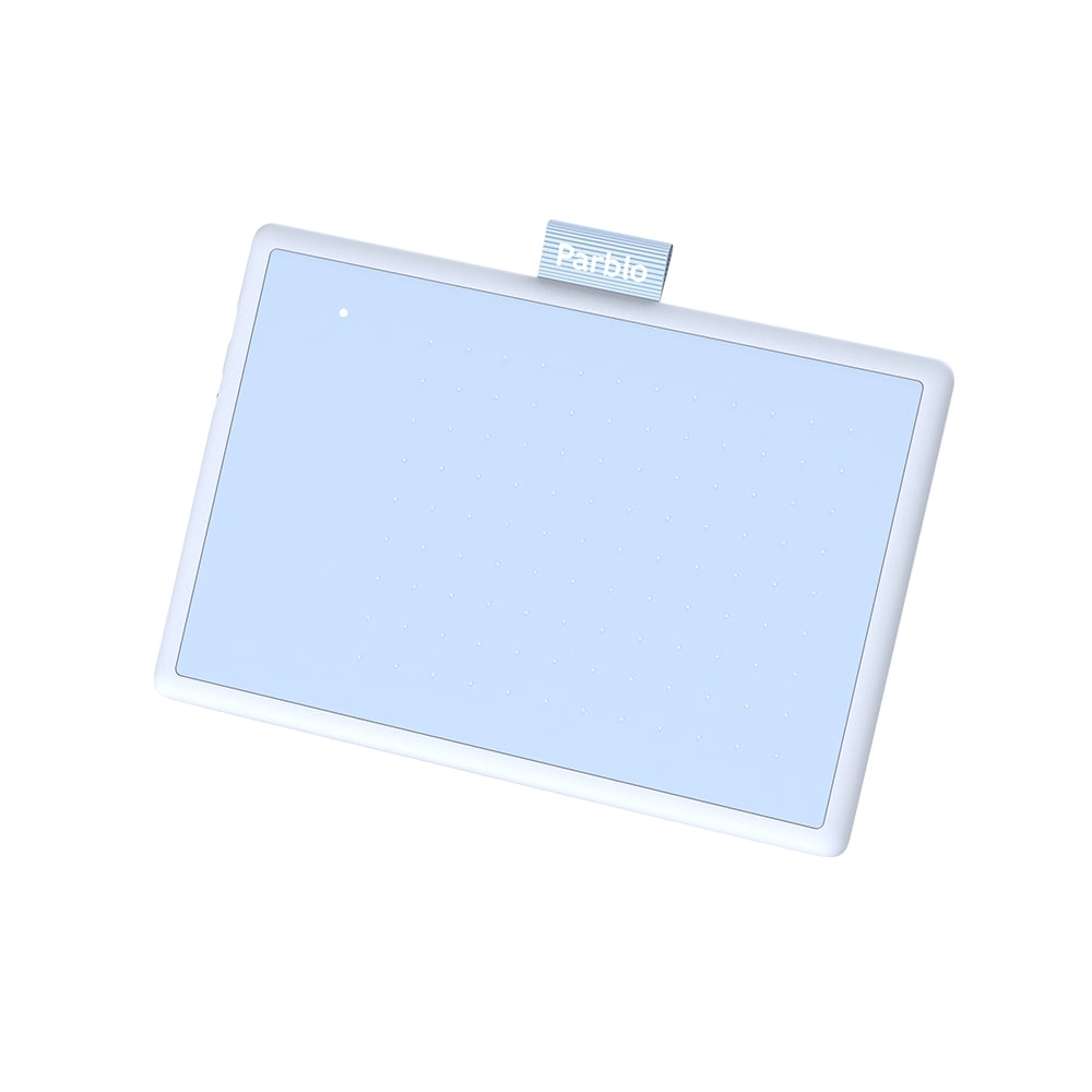 TABLETA GRAFICA DIGITALIZADORA PARBLO NINOS N4 LIGHT BLUE - TG - 3