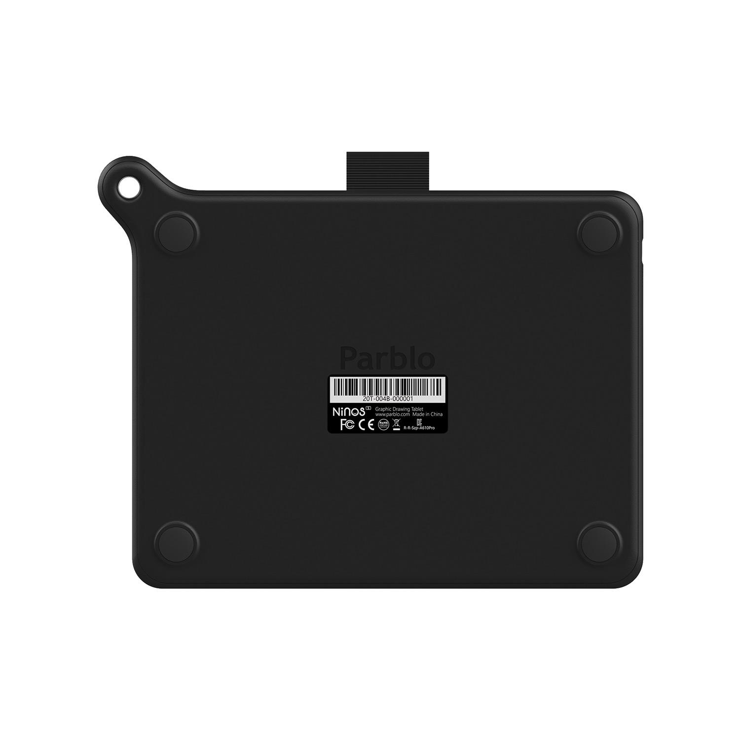 TABLETA GRAFICA DIGITALIZADORA PARBLO NINOS S BLACK - TG - 4