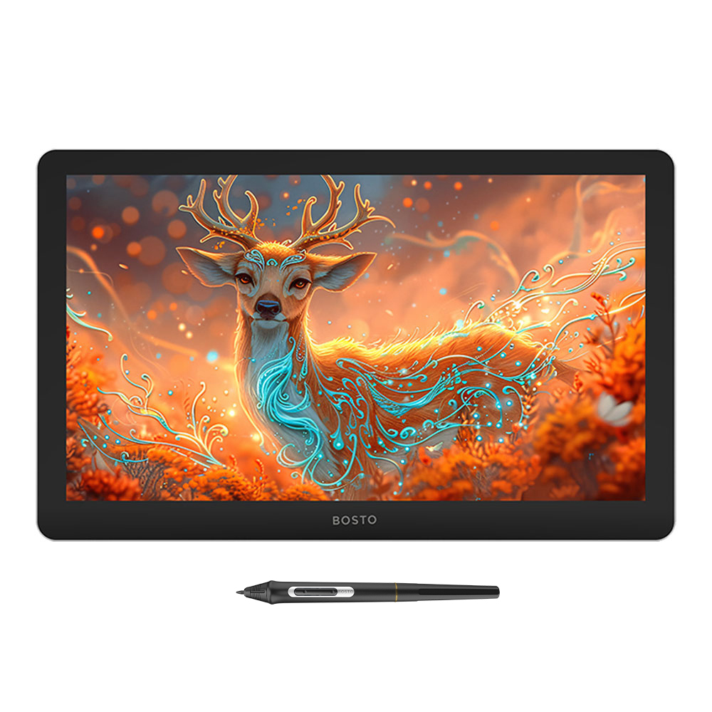 TABLETA GRAFICA MONITOR BOSTO BT-19 UHD DEFINICION 4K TOUCH - TG - 2