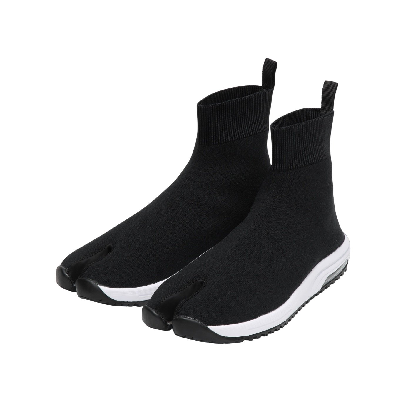 ZAPATILLAS MARUGO KNIT TABI AIR JOG BLACK - TABI SHOP - 1