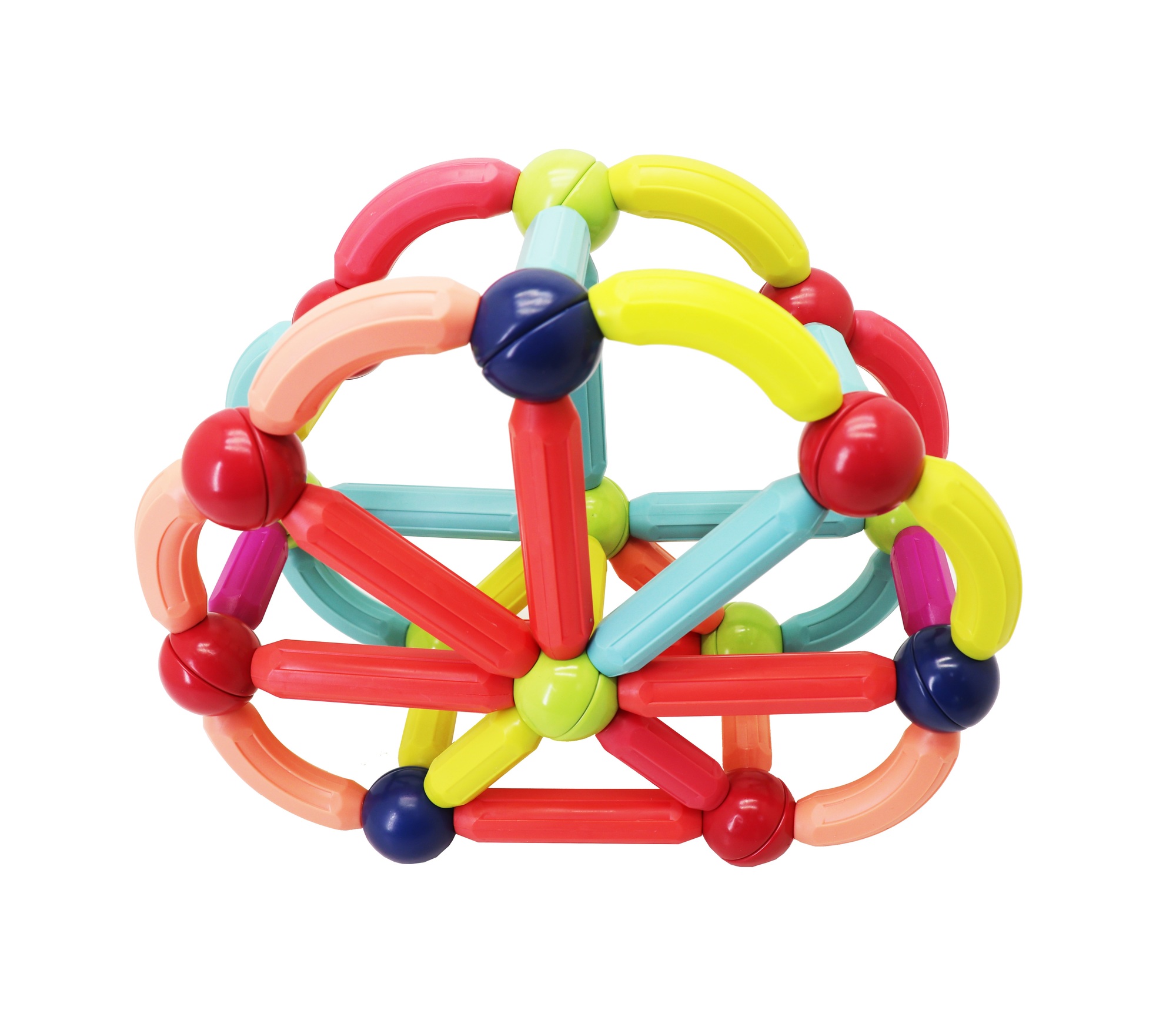 BASTONES MAGNÉTICOS DE CONSTRUCCIÓN MAGNESCAPE MULTICOLOR 92 PIEZAS - LIBRE DE PLOMO - 2