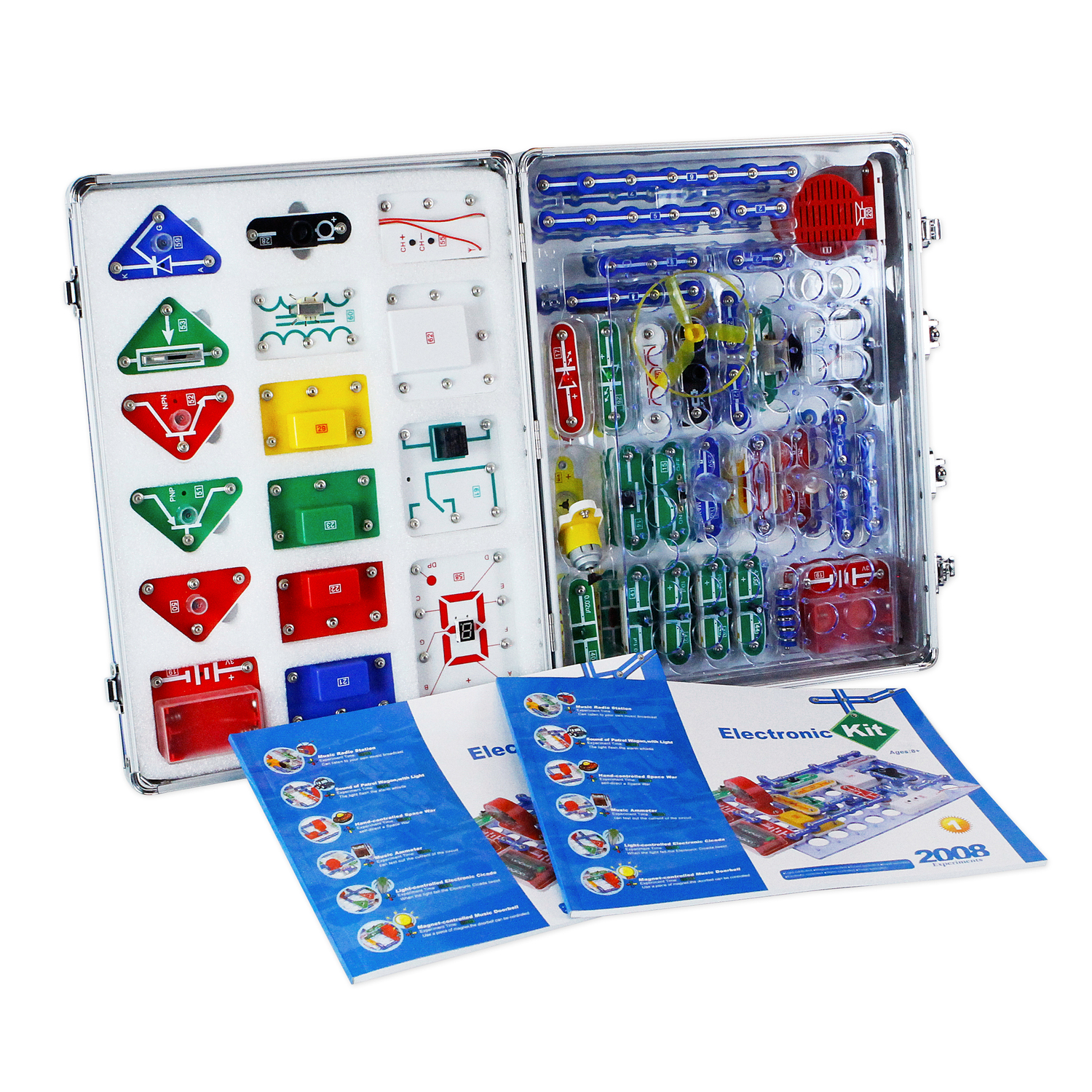 KIT ELECTRÓNICO EDUCATIVO KEBO LAB PRO LP1 - 2008 CIRCUITOS - 4