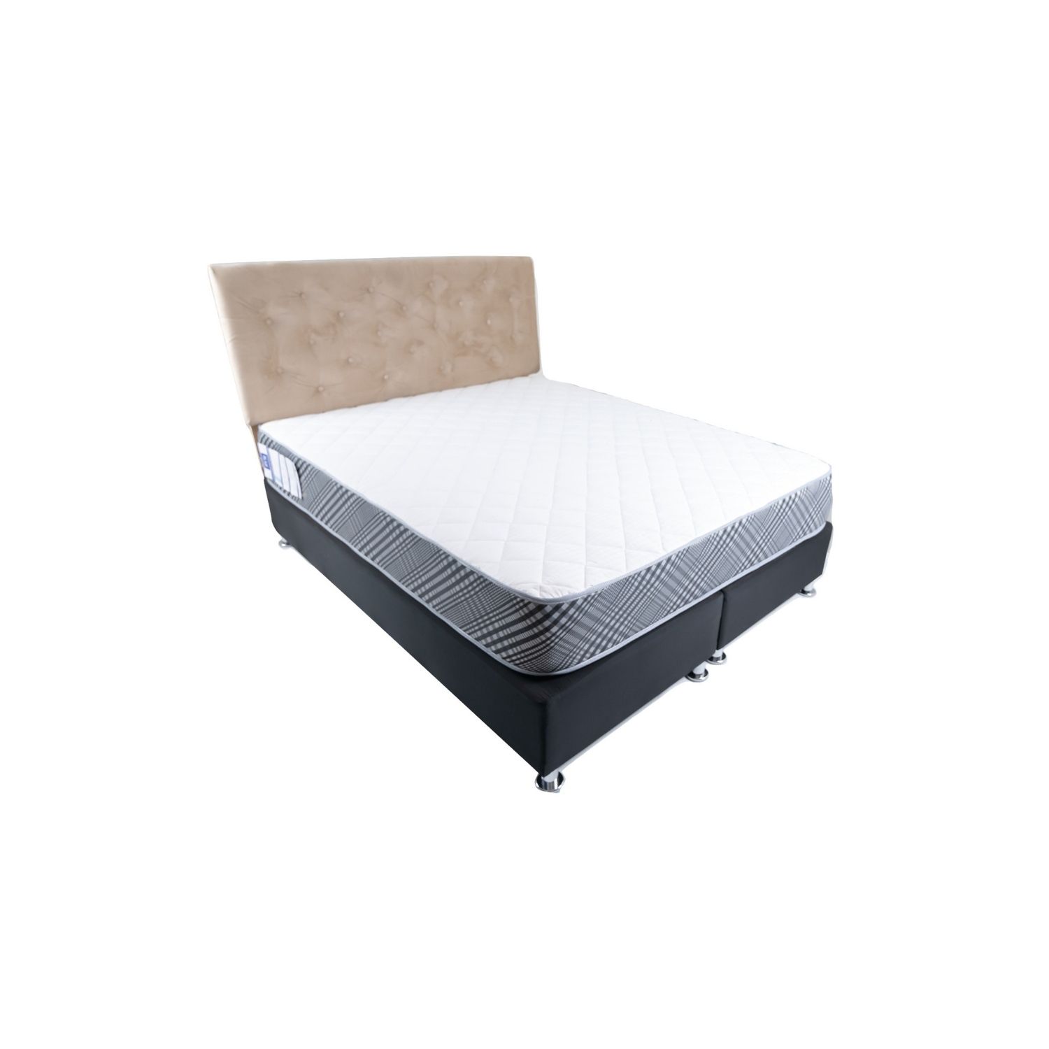 RESPALDO 2P BEIGE FELPA - 2