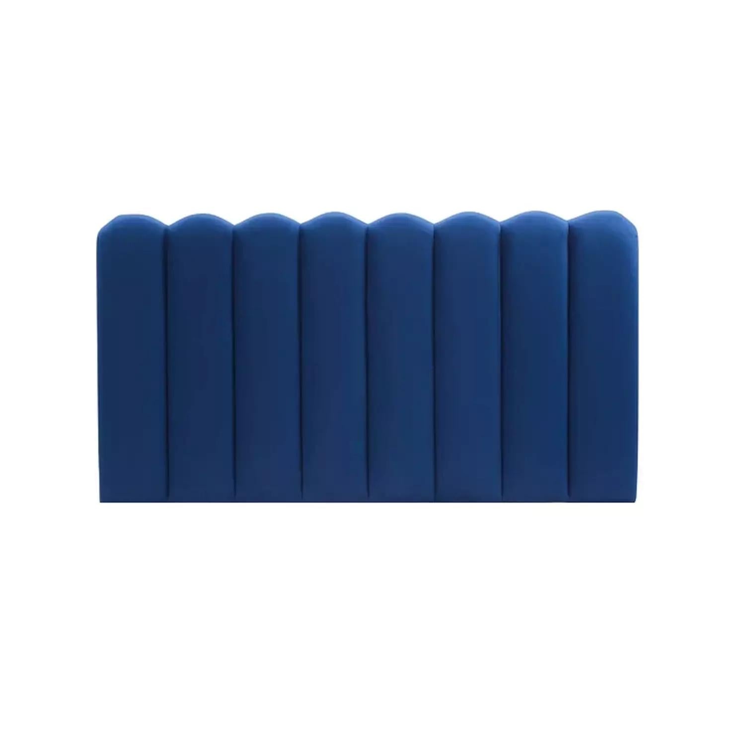RESPALDO HVM 1P CURVE AZUL MARINO FELPA - 1