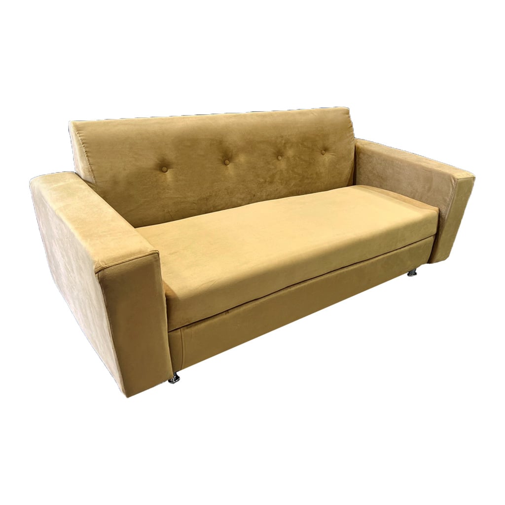 SOFA HVM ALONSO 3C MOSTAZA LINO - 2