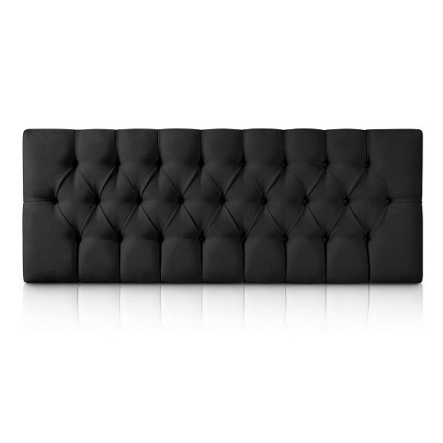 RESPALDO CAPITONE ANTONIA HVM 1.5P NEGRO - 1