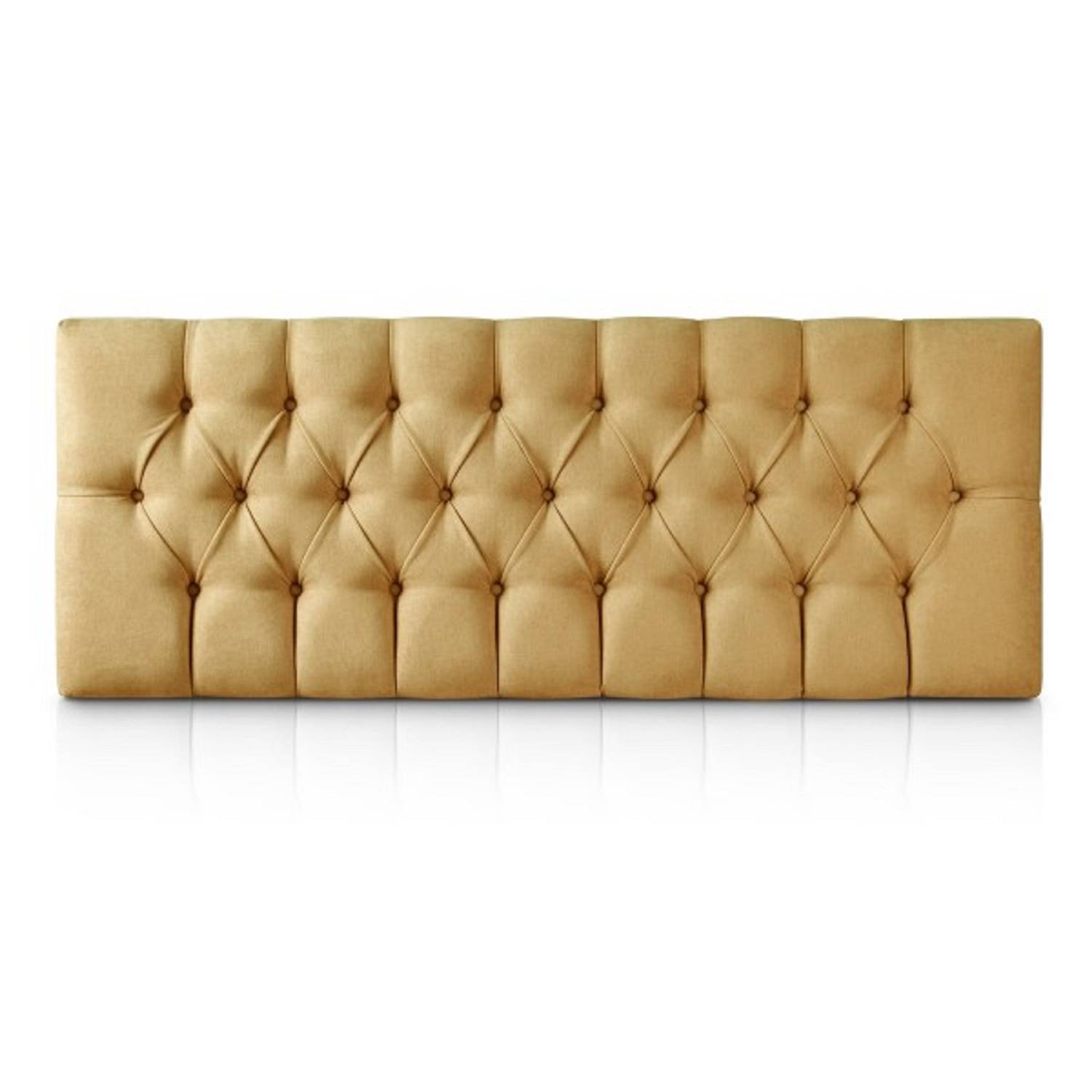 RESPALDO CAPITONE ANTONIA HVM 2P MOSTAZA - 1