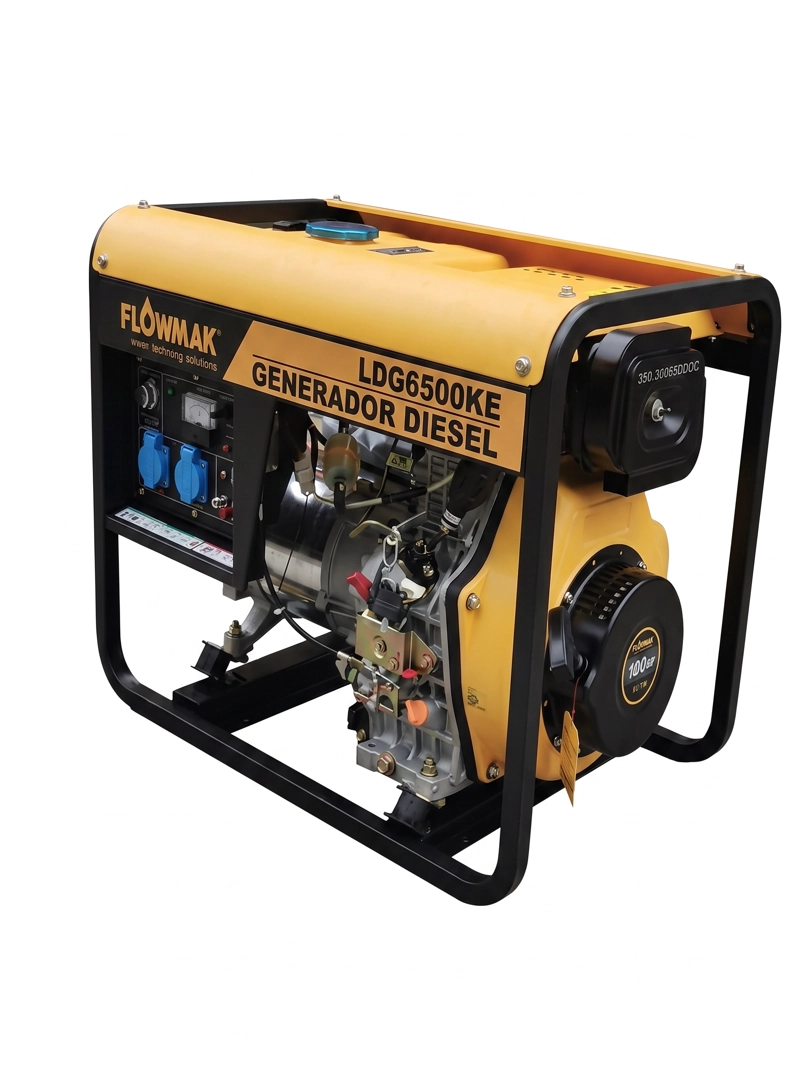 GENERADOR DIESEL FLOWMAK LDG6500KE PE 220 V 5 KW LDG6500KE PE - 1