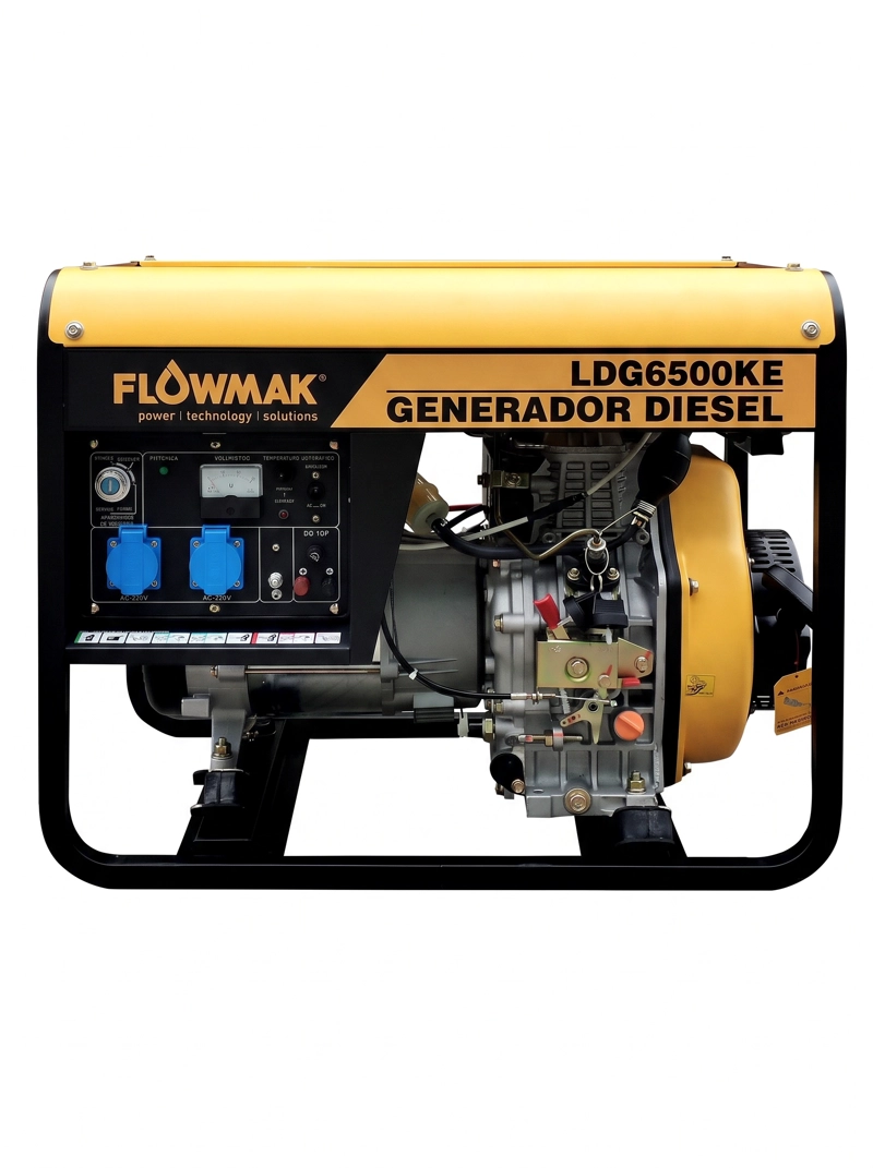 GENERADOR DIESEL FLOWMAK LDG6500KE PE 220 V 5 KW LDG6500KE PE - 2