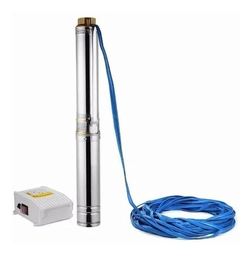 BOMBA SUMERGIBLE LEO 4 PULG 1.5 HP 102 MTS 220 V POZO PROFUNDO - 1