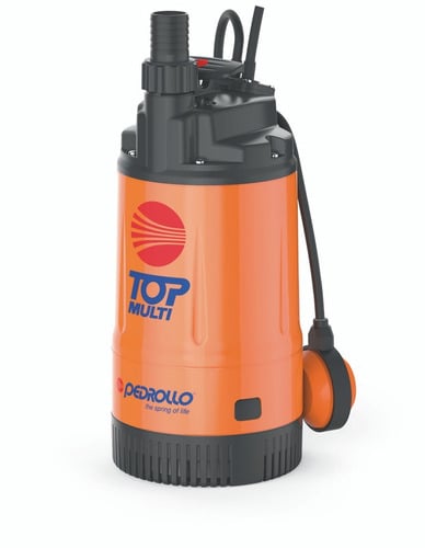 BOMBA SUMERGIBLE PEDROLLO TOP-MULTI-II 220V DRENAJE AGUA LIMPIA - 1