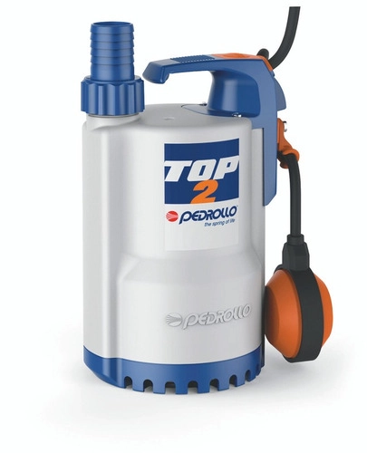 BOMBA SUMERGIBLE DRENAJE PEDROLLO TOP2 220V AGUA SUCIA - 1
