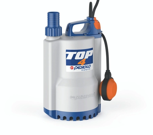BOMBA SUMERGIBLE DRENAJE PEDROLLO TOP3 220V AGUA SUCIA - 1