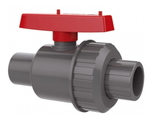 VALVULA DE BOLA PVC-U 1-1/4' 40 MM UNA AMER CEMENTAR  FLOWMAK - 1