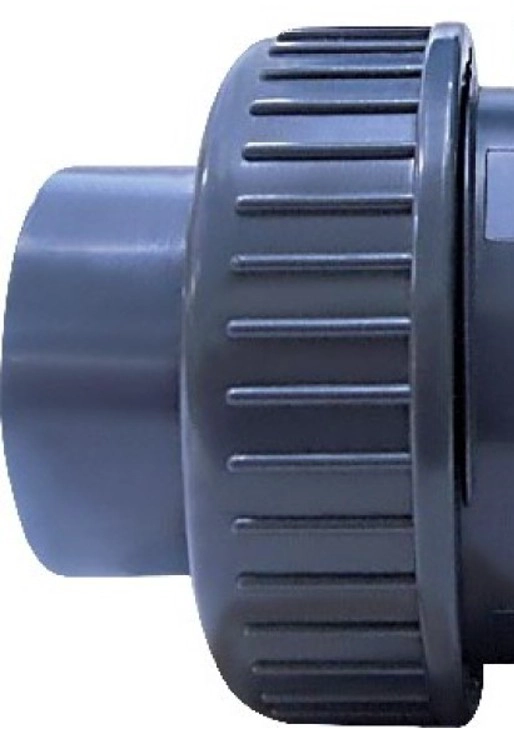 VALVULA DE BOLA PVC 1-1/2' 50 MM UNA AMER HILO  LD - 2
