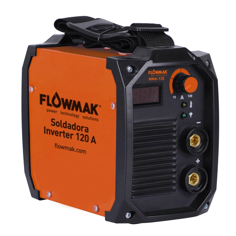 SOLDADORA FLOWMAK INVERTER 120 AMPERES - 1