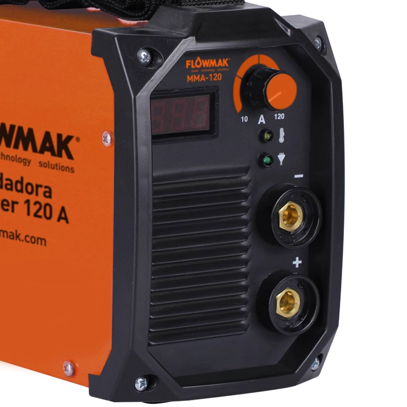 SOLDADORA FLOWMAK INVERTER 120 AMPERES - 2