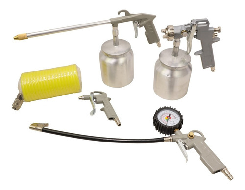 COMBO COMPRESOR DE AIRE 24LITROS 1.5HP MÁS KIT ACCESORIOS - 3