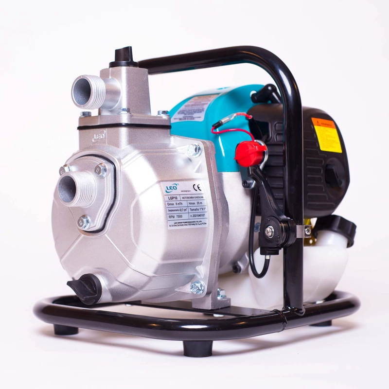 MOTOBOMBA LEO BENCINERA 1 PULGADA 1.6 HP - 4