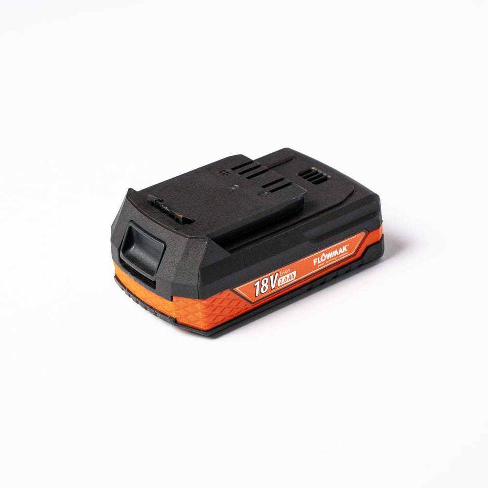 BATERÍA FLOWMAK RECARGABLE 18VOLT 4AH ION LITIO MARCA - 3