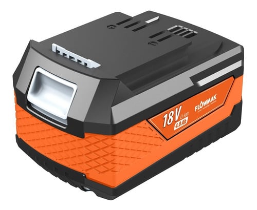 BATERÍA FLOWMAK RECARGABLE 18VOLT 4AH ION LITIO MARCA - 4