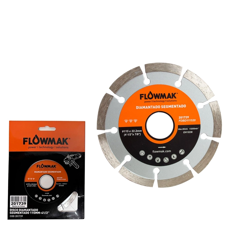 DISCO DIAMANTADO 4,5' SEGMENTADO FLOWMAK - 2