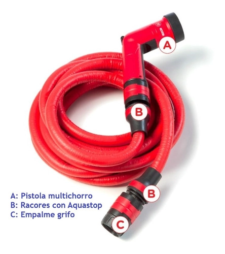 MANGUERA FITT JARDÍN EXPANDIBLE YOYO GO 1/2'' ROLLO 20 M - 4