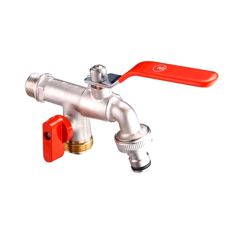 LLAVE FLOWMAK DOBLE 1/2 MÁS PROGRAMADOR RIEGO - 3
