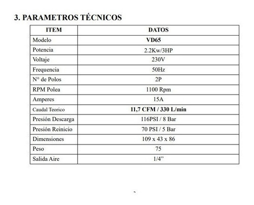 COMBO COMPRESOR DE AIRE 100LITROS 3HP 8BAR MÁS KIT ACCESORIO - 5