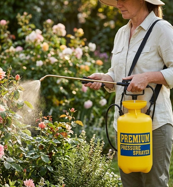 PULVERIZADOR GREEN SEASON MANO JARDÍNES 7.5 LITROS - 2