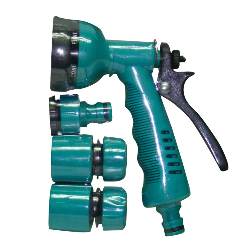 MANGUERA JARDIN 1/2'20MTS + PISTOLA 6 POSICION GREEN SEASON - 4