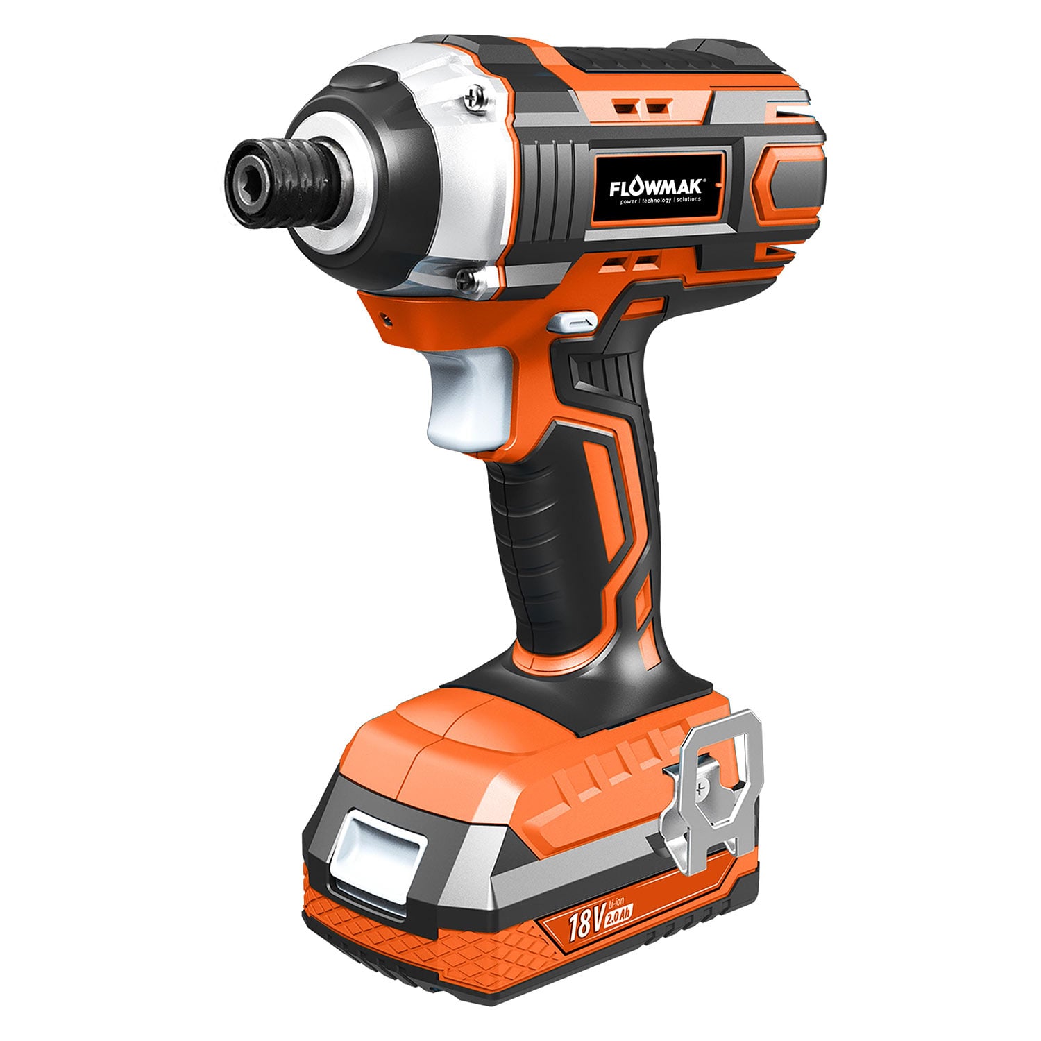 KIT TALADRO 13MM ATORNILLADOR Y LINTERNA 18V - 2