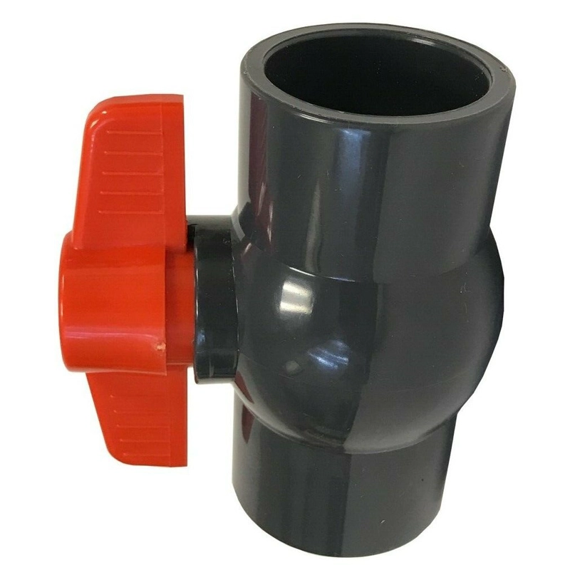 VALVULA DE BOLA PVC 110MM COMPACTA CEMENTAR FLOWMAK - 2
