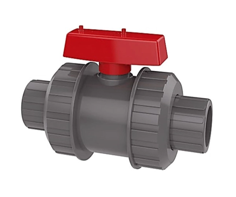 VALVULA DE BOLA PVC-U 20MM  DOBLE AMER CEMENTAR FLOWMAK - 3