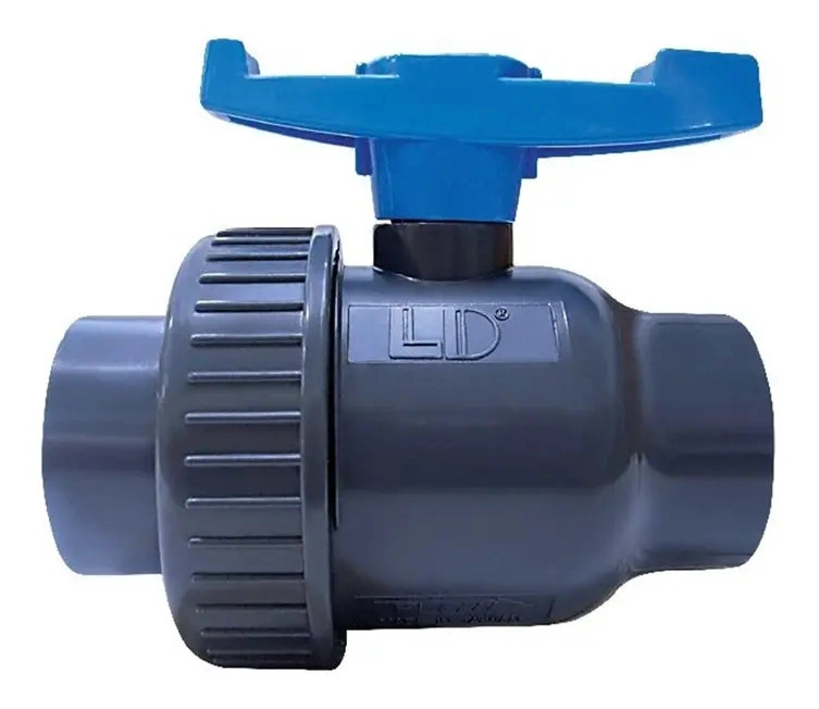 VALVULA DE BOLA PVC 1' UNA AMER MARCA LD - 1
