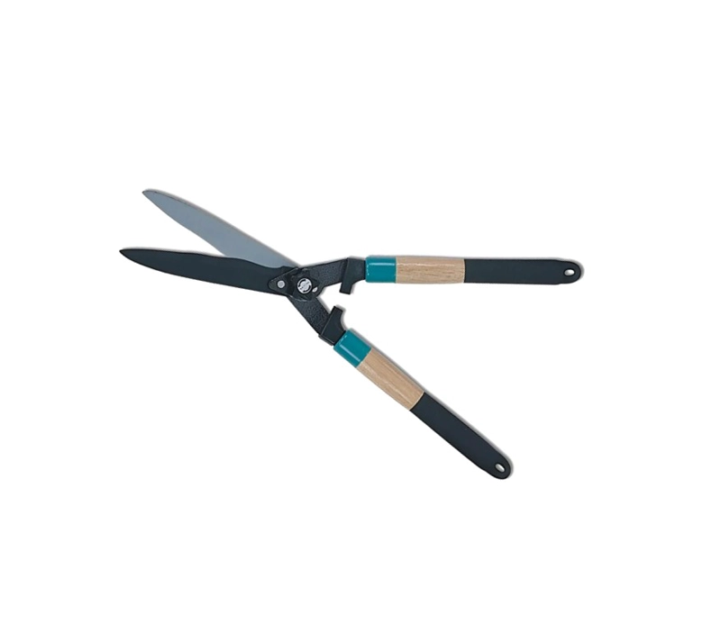 TIJERA DE CORTAR PASTO MANGO DE MADERA GREEN SEASON - 1